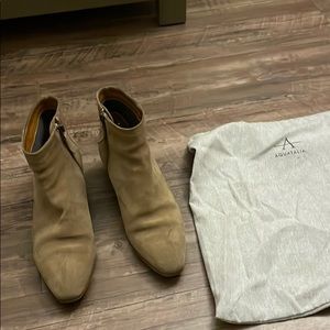 Aquatalia Fuoco Suede  8.5 boots in taupe